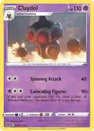 Pokemon TCG - BRILLIANT STARS - 059/172 - CLAYDOL - Uncommon