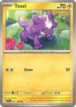 Pokemon TCG - SCARLET & VIOLET - 071/198 - TOXEL - Common