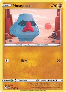 Pokemon TCG - BRILLIANT STARS - 073/172 - NOSEPASS - Common