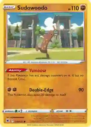 Pokemon TCG - ASTRAL RADIANCE - 074/189 - SUDOWOODO - Common