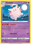 Pokemon TCG - REBEL CLASH - 075/192 - CLEFABLE - Holographic - Rare