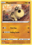 Pokemon TCG - ASTRAL RADIANCE - 079/189 - HIPPOPOTAS - Reverse Holo - Common