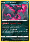 Pokemon TCG - EVOLVING SKIES - 093/203 - GALARIAN MOLTRES -Holographic - Rare