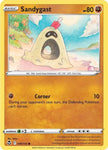 Pokemon TCG - SILVER TEMPEST - 099/195 - SANDYGAST - Common