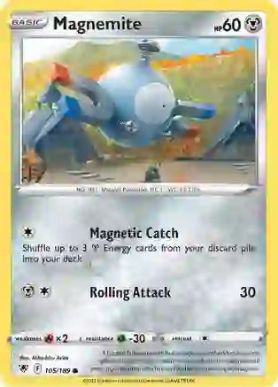 Pokemon TCG - ASTRAL RADIANCE - 105/189 - MAGNEMITE - Common