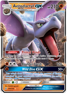 Unified Minds Aerodactyl GX