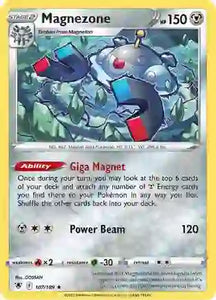 Pokemon TCG - MAGNEZONE - HOLOGRAPHIC - 107/189 - ASTRAL RADIANCE - RARE