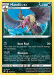 Pokemon TCG - REBEL CLASH - 120/192 - MANDIBUZZ - Reverse Holo - Rare