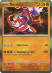 Pokemon TCG - SCARLET & VIOLET - 124/198 - KORAIDON - Reverse Holo - Rare