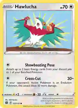 Pokemon TCG - BRILLIANT STARS - 127/172 - HAWLUCHA - Common