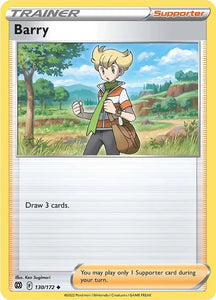 Pokemon TCG - BRILLIANT STARS - 130/172 - BARRY - Trainer