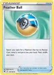 Pokemon TCG - FEATHER BALL - REVERSE HOLO - 141/189 - ASTRAL RADIANCE - TRAINER - UNCOMMON