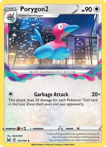 Pokemon TCG - LOST ORIGIN - 141/196 - PORYGON 2 - Uncommon