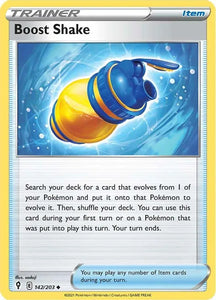 Pokemon TCG - EVOLVING SKIES - 142/203 - BOOST SHAKE - Trainer