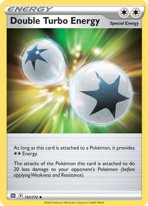 Pokemon TCG - BRILLIANT STARS - 151/172 - DOUBLE TURBO ENERGY - Special Energy