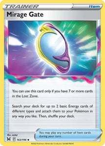 Pokemon TCG - LOST ORIGIN - 163/196 - MIRAGE GATE - Trainer