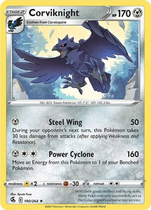 Pokemon TCG - FUSION STRIKE - 190/264 - CORVIKNIGHT - Rare