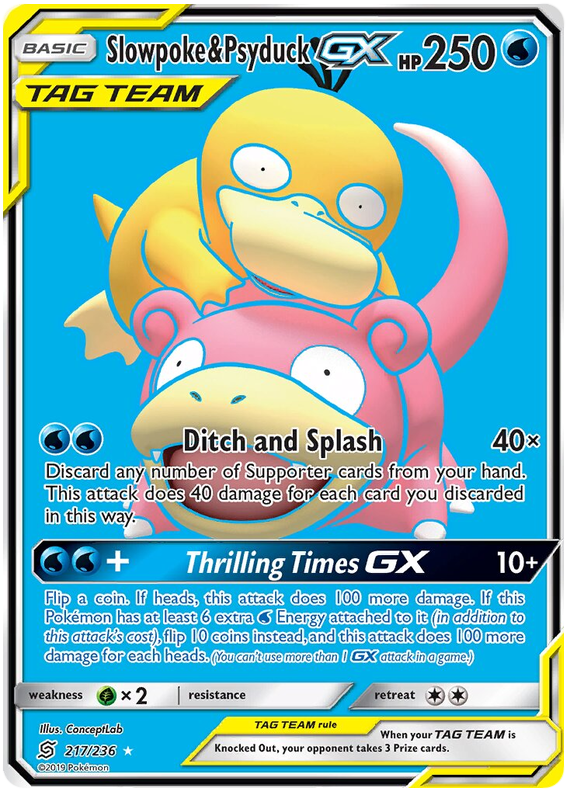 Unified Minds Slowpoke & Psyduck GX