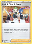 Pokemon TCG - FUSION STRIKE - 227/264 - CHILI & CILAN & CRESS - Trainer