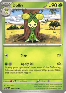 Pokemon TCG - SCARLET & VIOLET - 022/198 - DOLLIV - Common