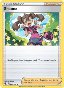 Pokemon TCG - FUSION STRIKE - 240/264 - SHAUNA - Trainer