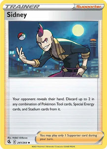 Pokemon TCG - FUSION STRIKE - 241/264 - SIDNEY - Trainer