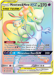 Unified Minds Mewtwo & Mew GX