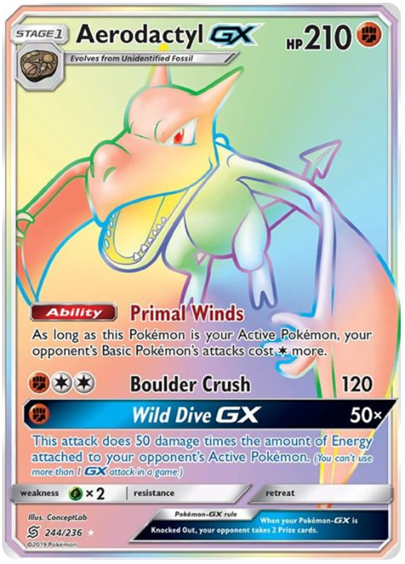 Unified Minds Aerodactyl GX