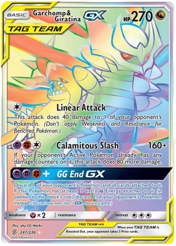 Unified Minds Garchomp & Giratina GX