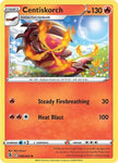 Pokemon TCG - FUSION STRIKE - 049/264 - CENTISKORCH - Reverse Holo - Uncommon