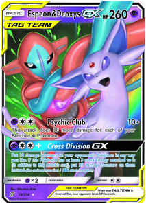 Unified Minds Espeon & Deoxys GX