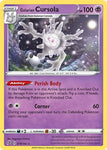 Pokemon TCG - REBEL CLASH - 079/192 - GALARIAN CURSOLA - Holographic - Rare